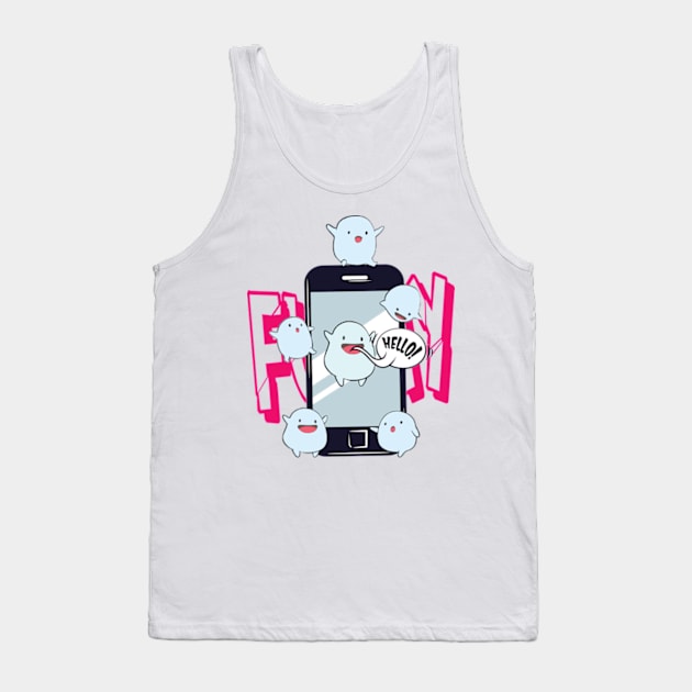 Giggle with the Gang warawara Tank Top by AnnA production